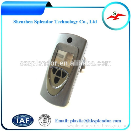 Electronic products ABS PP PVC PC plastic front case with transparent lens